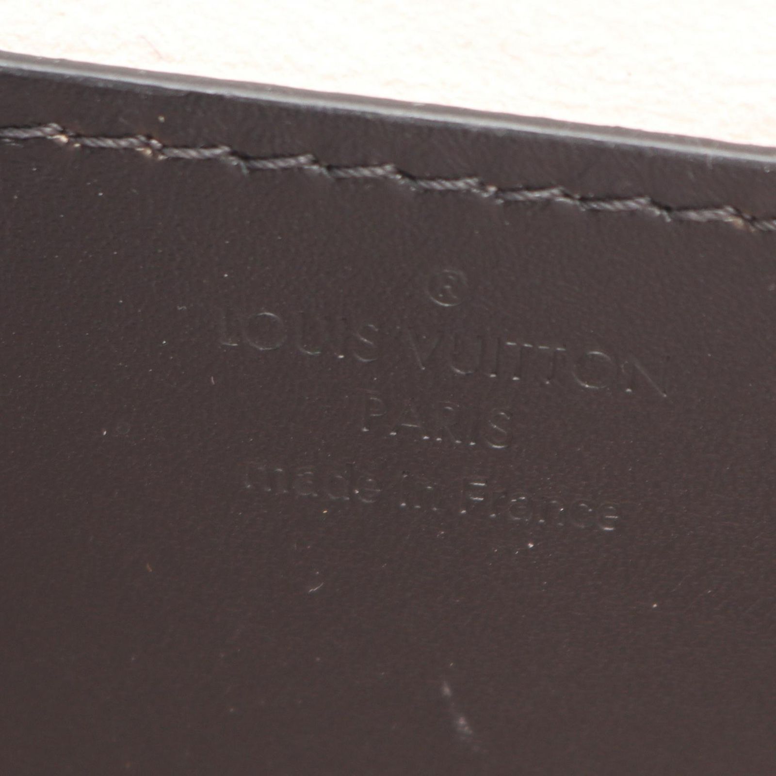 Louis Vuitton Shoulder Bag Twist MM White Black Leather — view 4