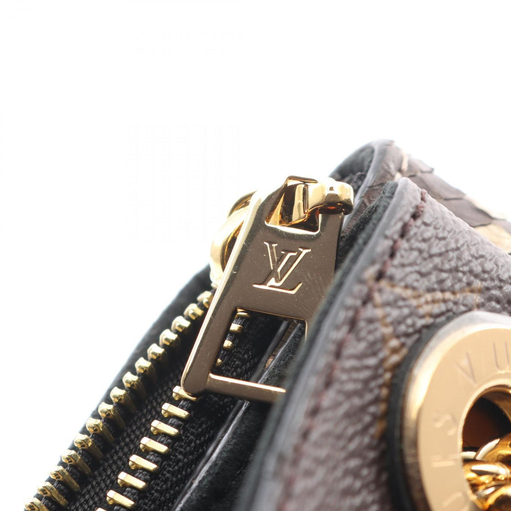 Louis Vuitton Shoulder Bag Nnu BB Monogram Canvas Exotic Cles — view 8