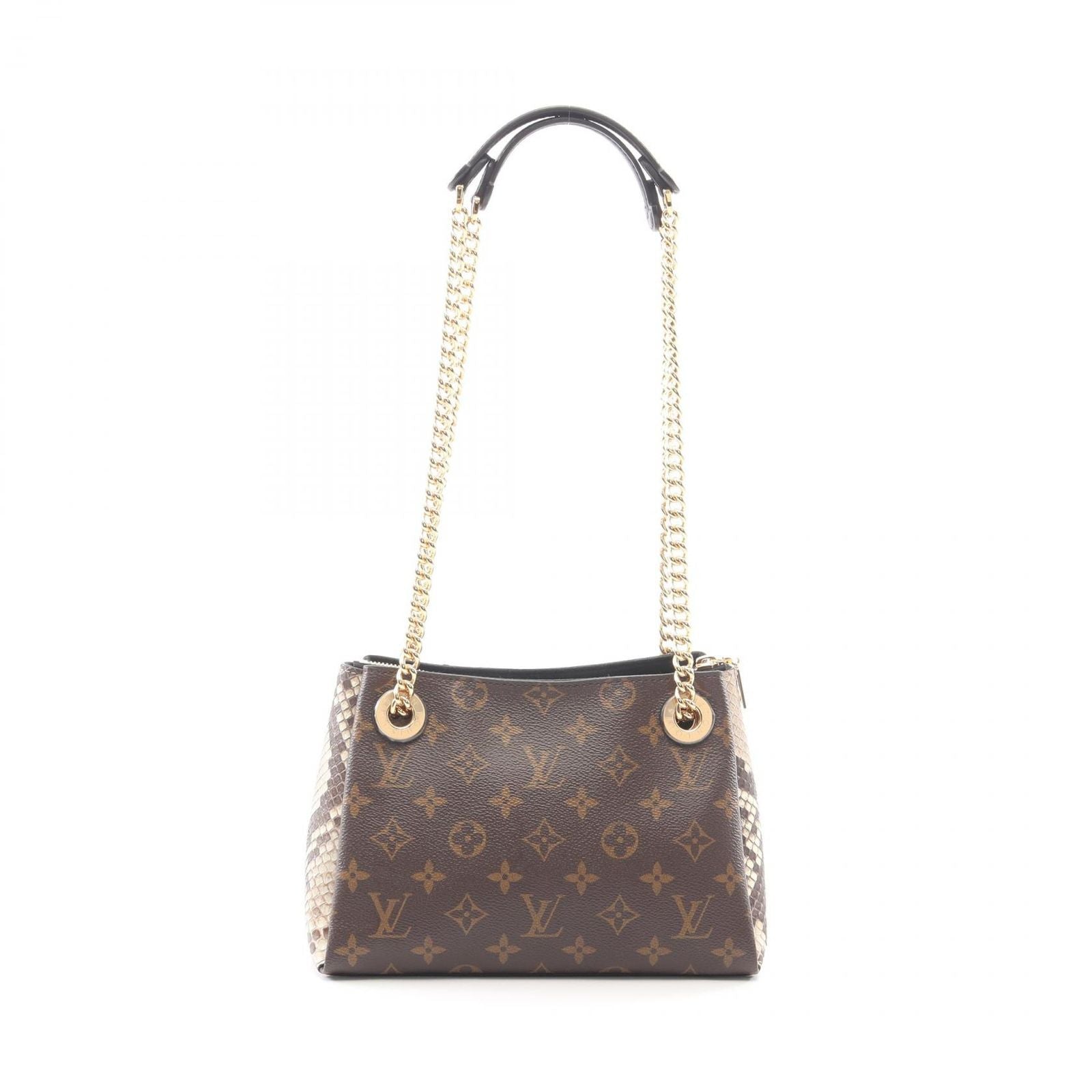 Louis Vuitton Shoulder Bag Nnu BB Monogram Canvas Exotic Cles