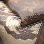 Louis Vuitton Shoulder Bag Nnu BB Monogram Canvas Exotic Cles — view 6