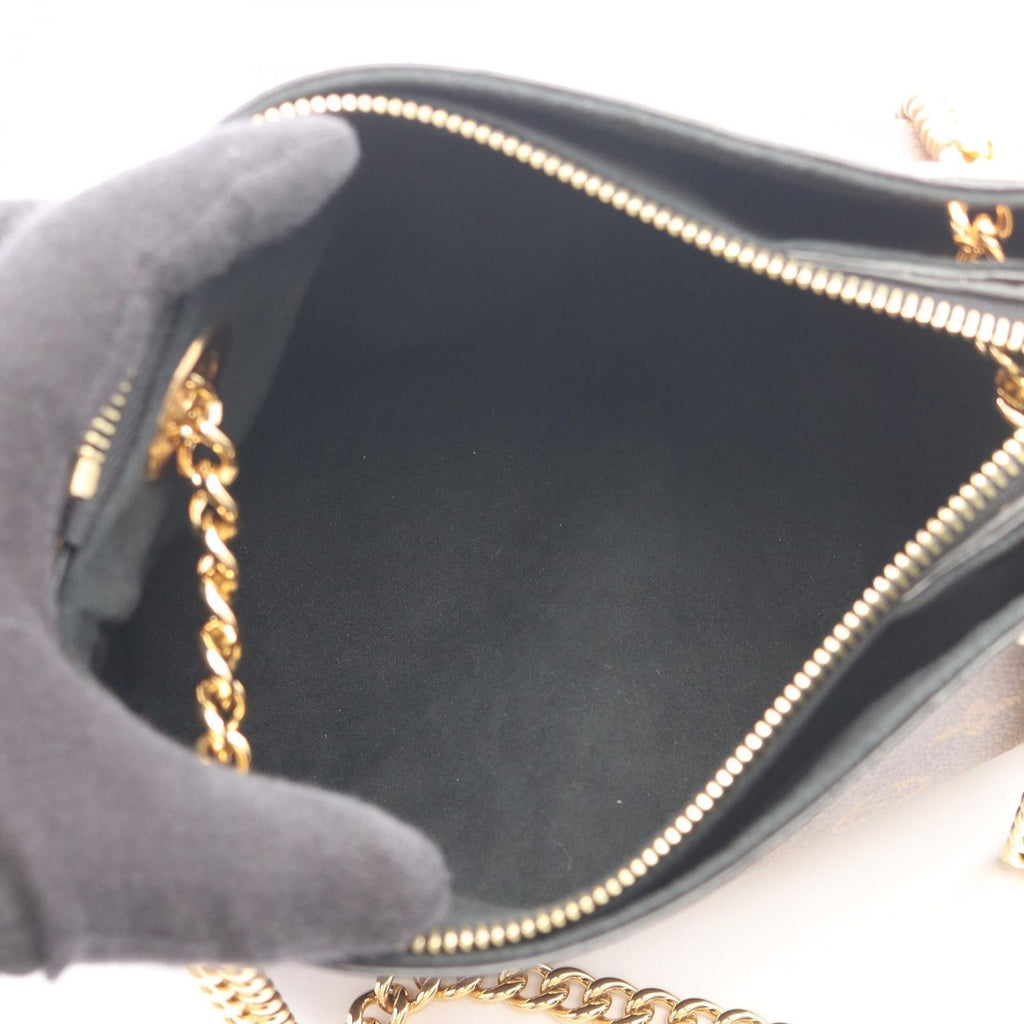 Louis Vuitton Shoulder Bag Nnu BB Monogram Canvas Exotic Cles — view 3