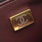 Chanel Handbag Quilted 2-Way Black Caviar Leather Vanity Chain — view 5
