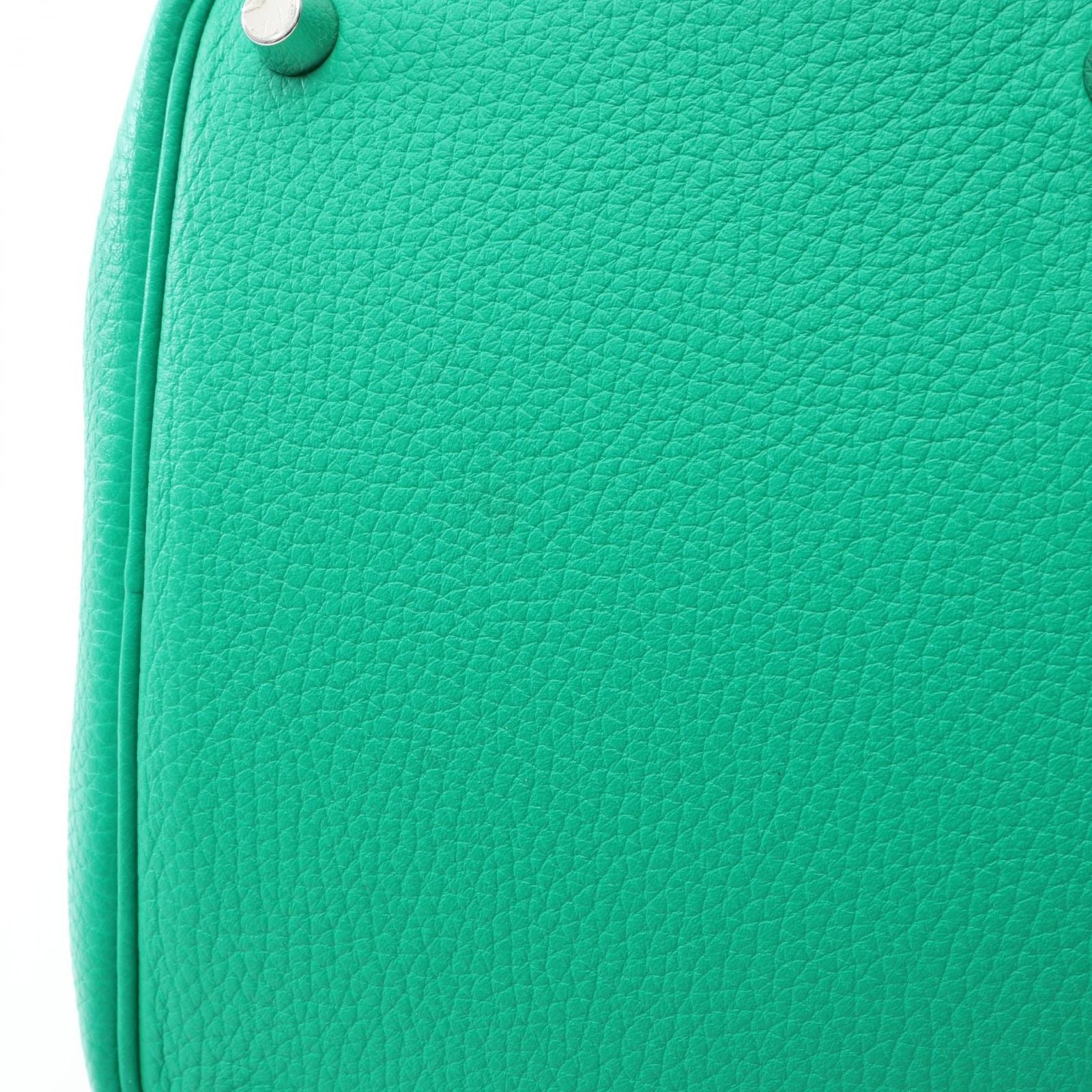 Hermes Picotin Lock PM Vert Comic Blue Frida Leather PM Eclat Handbag — view 6