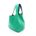 Hermes Picotin Lock PM Vert Comic Blue Frida Leather PM Eclat Handbag — view 2