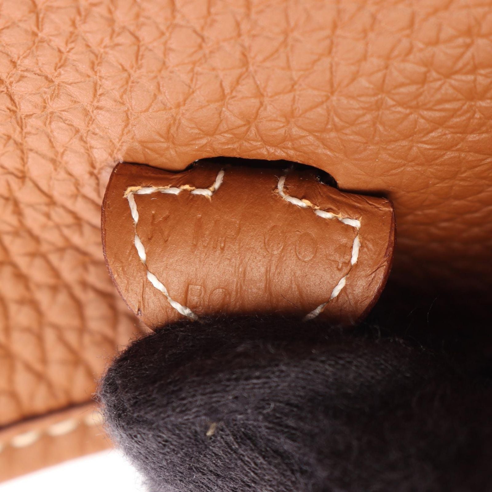 Hermes Shoulder Bag Evelyne Amazon TPM Gold Leather — view 5