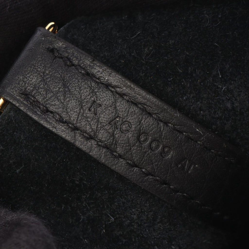 Hermes Picotin Lock PM Black Leather Handbag — view 5