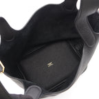 Hermes Picotin Lock PM Black Leather Handbag — view 3