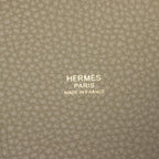 Hermes Picotin Lock PM Sage Leather Handbag — view 4