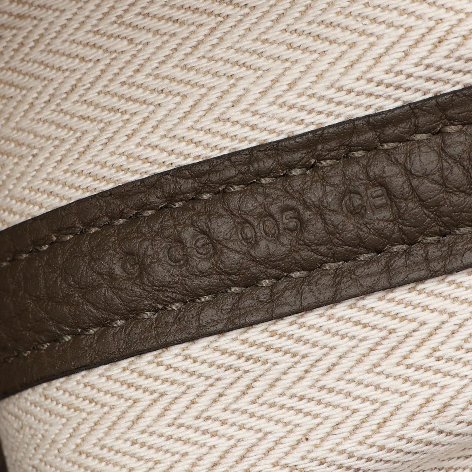 Hermes Tote Bag Garden Party TPM Vert Blanc's Leather — view 5