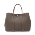 Hermes Tote Bag Garden Party TPM Vert Blanc's Leather