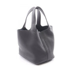 Hermes Picotin Lock PM Canvas Leather Handbag — view 2