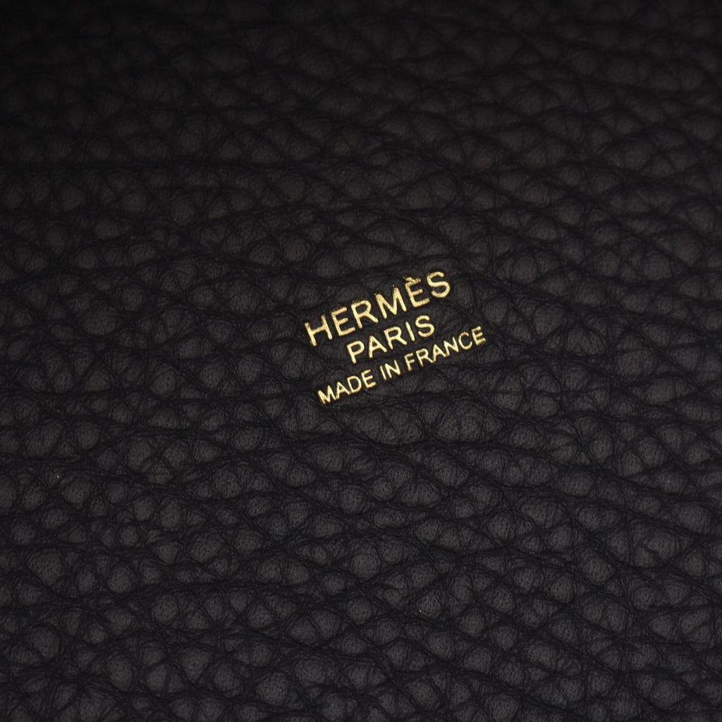 Hermes Picotin Lock PM Canvas Leather Handbag — view 4