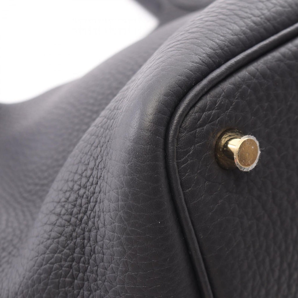 Hermes Picotin Lock PM Canvas Leather Handbag — view 6