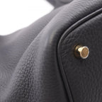 Hermes Picotin Lock PM Canvas Leather Handbag — view 6