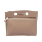 Hermes Pouch Pocket Birkin 25 Etoupe Leather