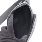Louis Vuitton Backpack Rush Bum Bag Monogram Midnight Black Leather — view 3