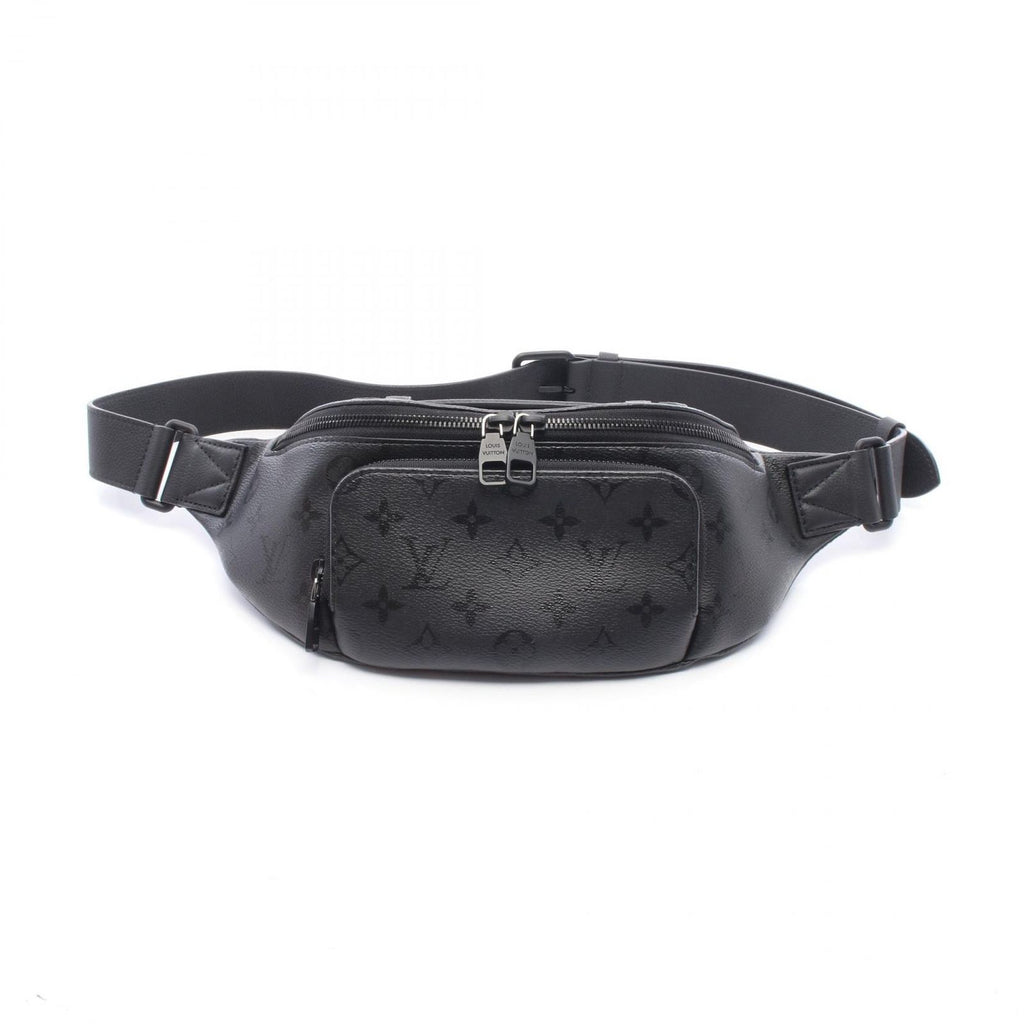 Louis Vuitton Backpack Rush Bum Bag Monogram Midnight Black Leather