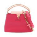 Louis Vuitton Capucines Mini 2-Way Pink Handbag