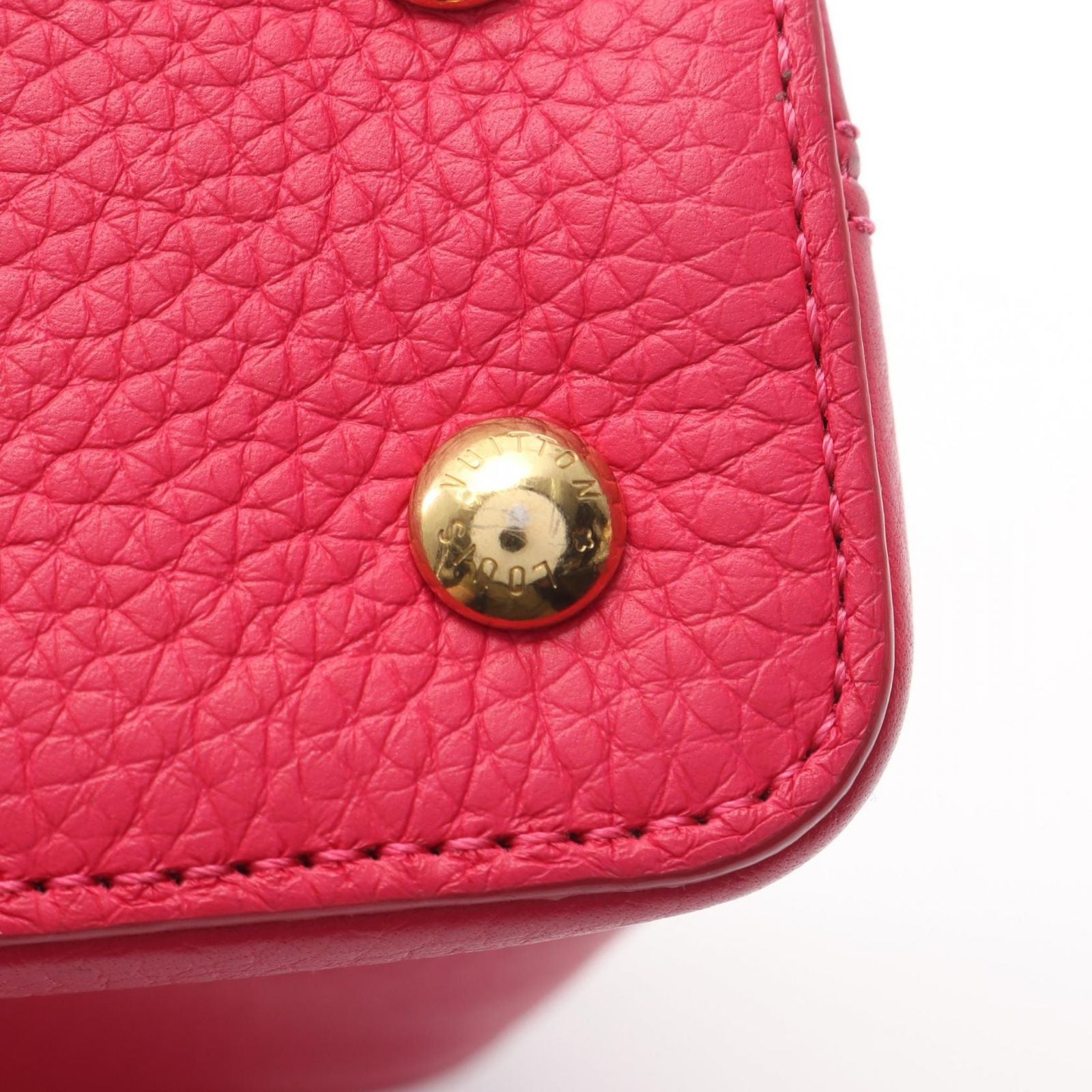 Louis Vuitton Capucines Mini 2-Way Pink Handbag — view 8