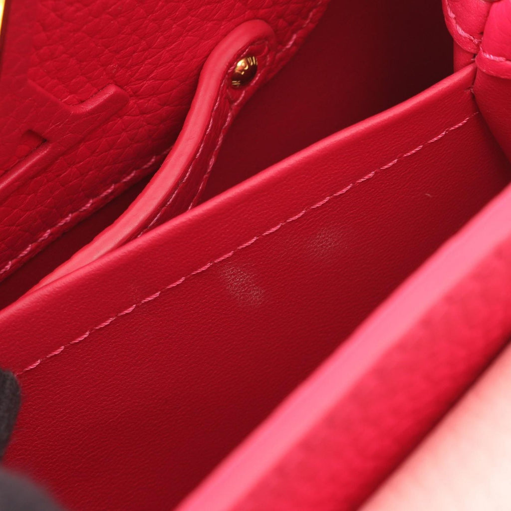 Louis Vuitton Capucines Mini 2-Way Pink Handbag — view 5