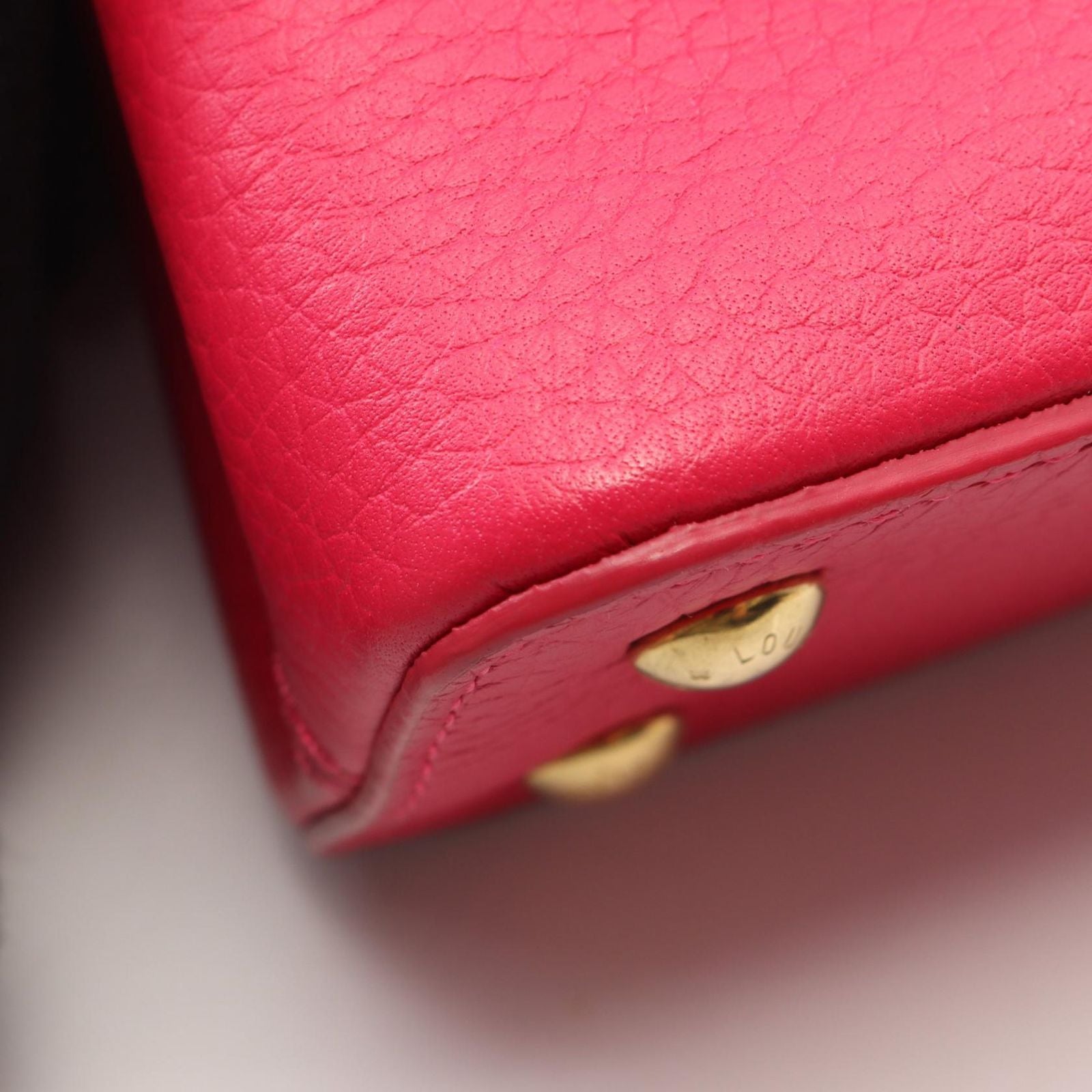 Louis Vuitton Capucines Mini 2-Way Pink Handbag — view 6