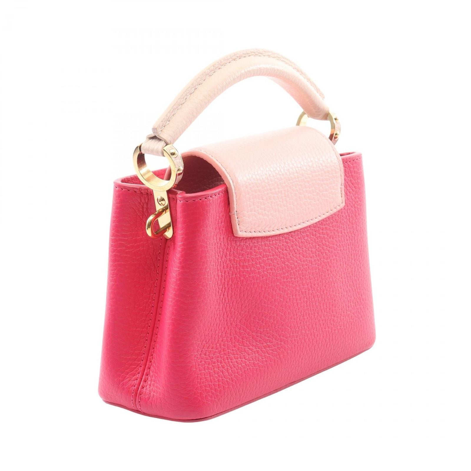 Louis Vuitton Capucines Mini 2-Way Pink Handbag — view 2