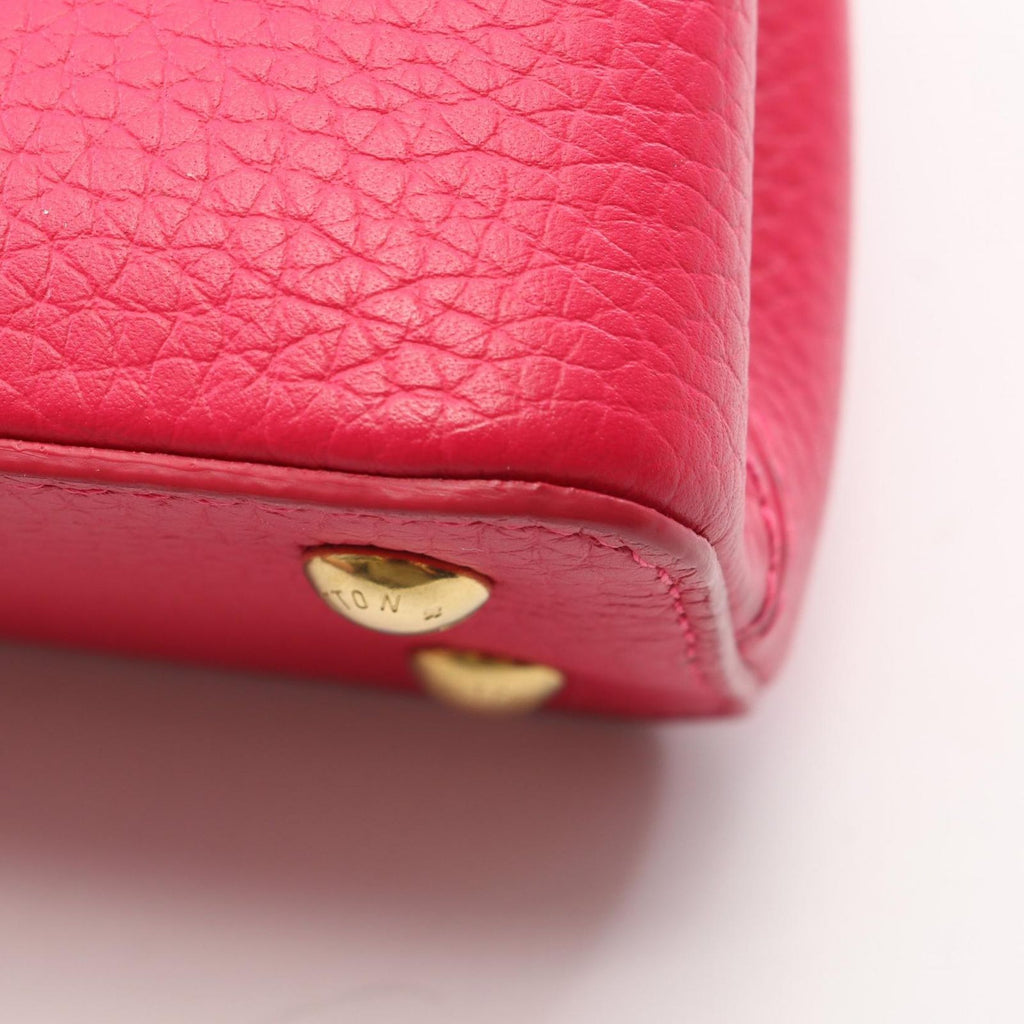 Louis Vuitton Capucines Mini 2-Way Pink Handbag — view 7