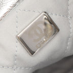 Chanel Shoulder Bag 22 Mini 2-Way Silver Leather 22 Quilted Chain — view 5
