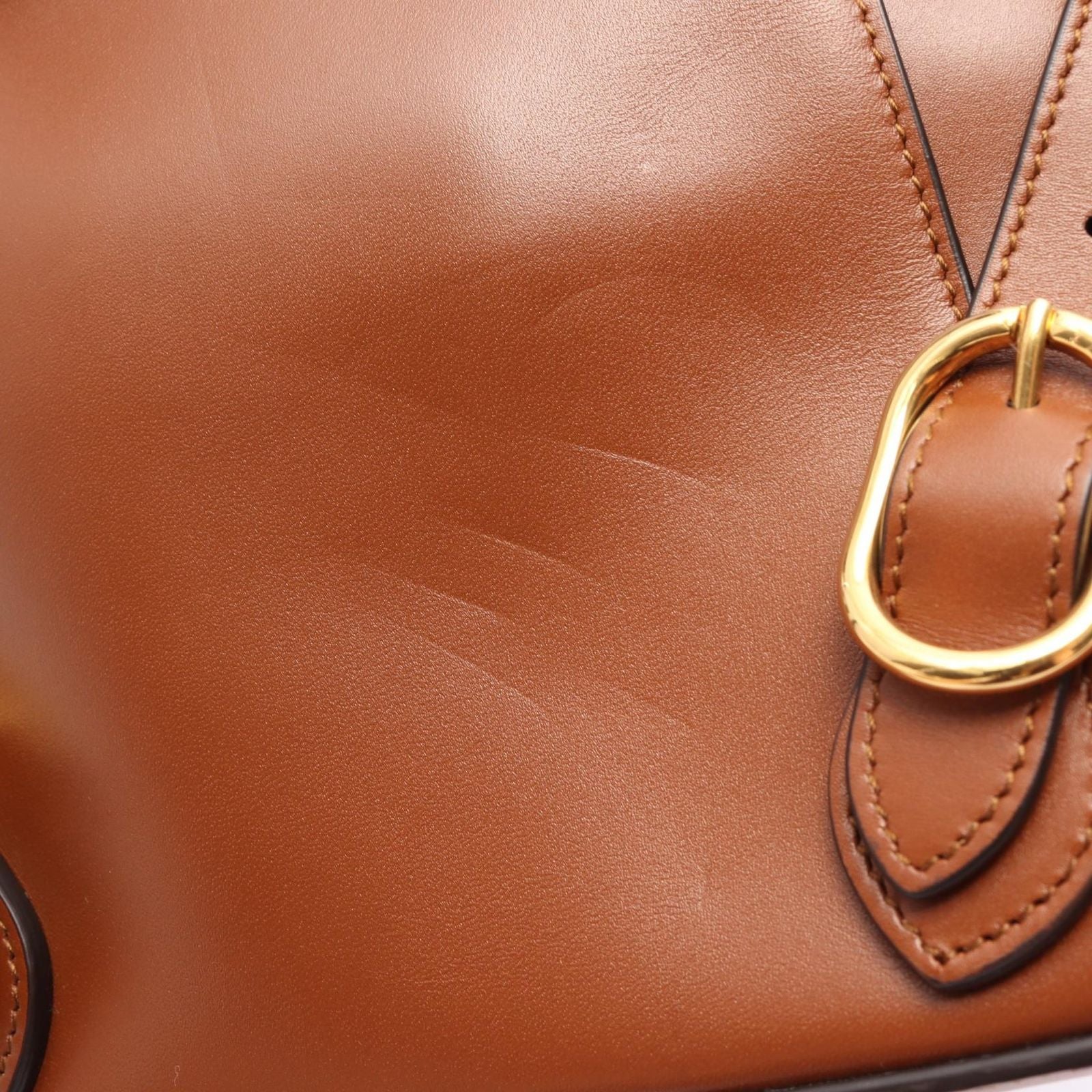 Gucci Backpack Bamboo Brown Leather — view 7