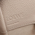 Loewe Handbag Hammock Bag Drawstring 2-Way Beige Leather — view 4