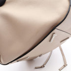 Loewe Handbag Hammock Bag Drawstring 2-Way Beige Leather — view 6