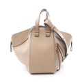 Loewe Handbag Hammock Bag Small 2-Way Beige Leather