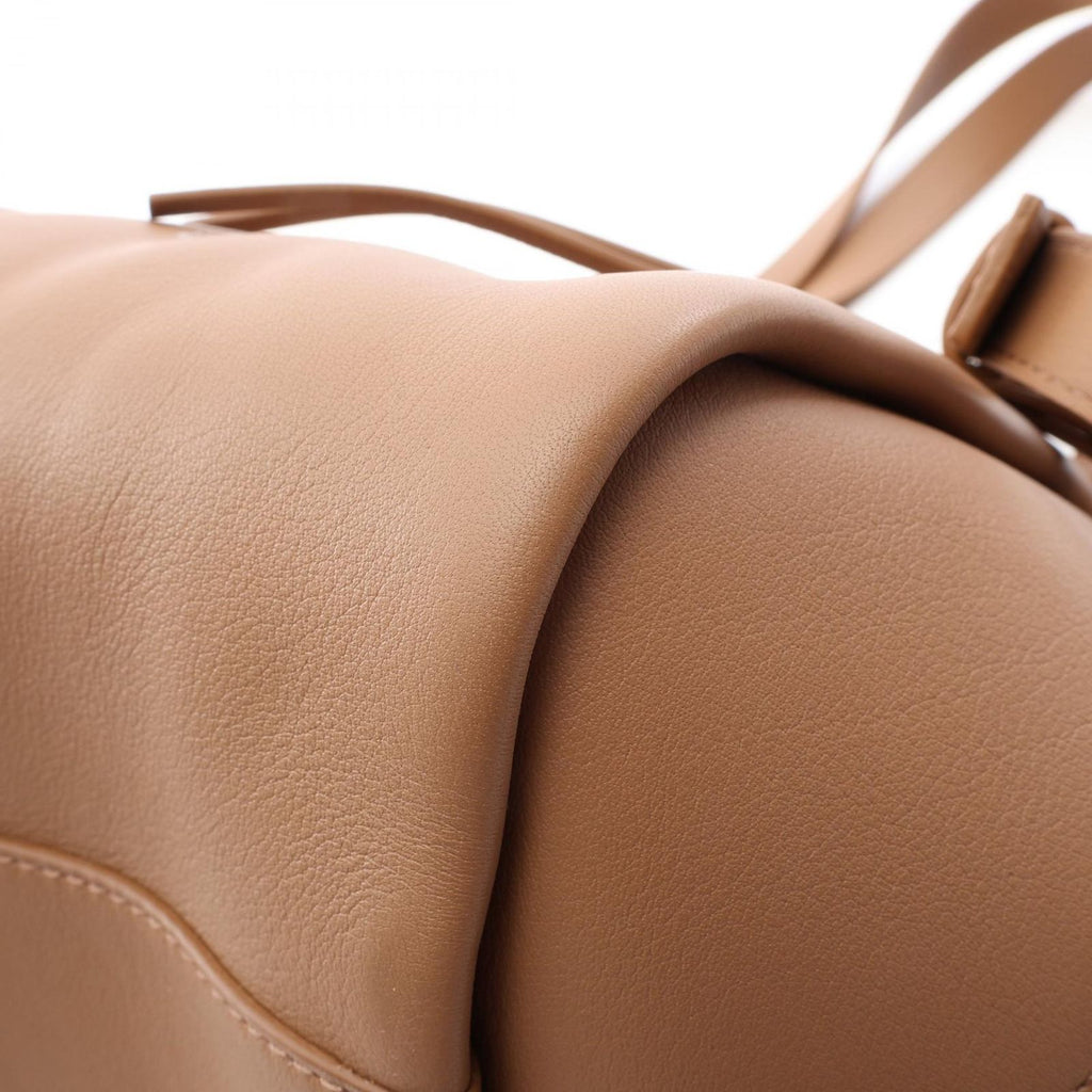 Loewe Handbag Hammock Flip Bag 2-Way Brown Leather — view 6