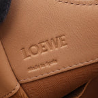 Loewe Handbag Hammock Flip Bag 2-Way Brown Leather — view 4