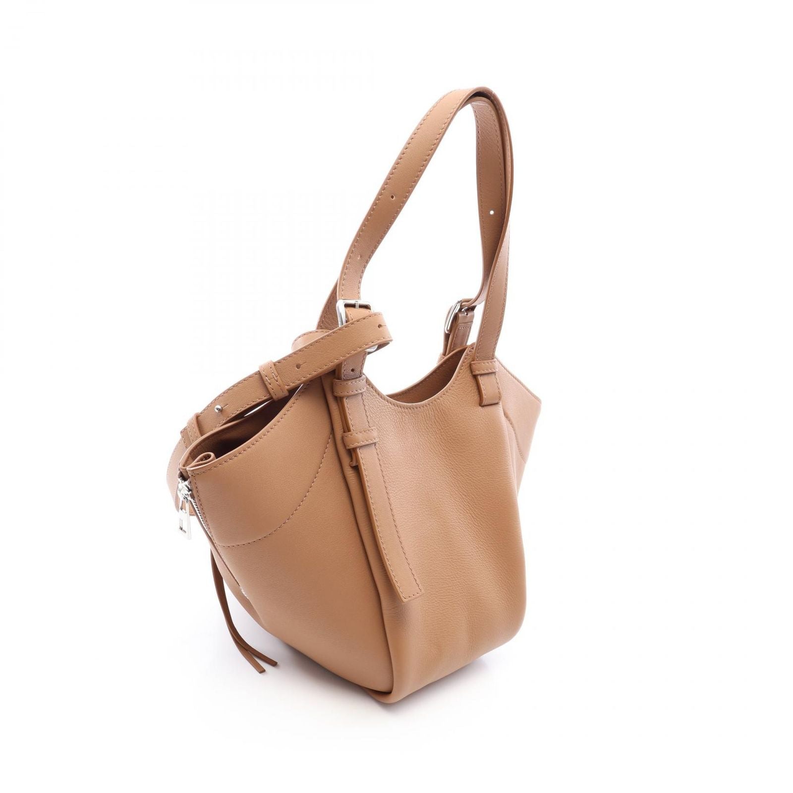 Loewe Handbag Hammock Flip Bag 2-Way Brown Leather — view 2