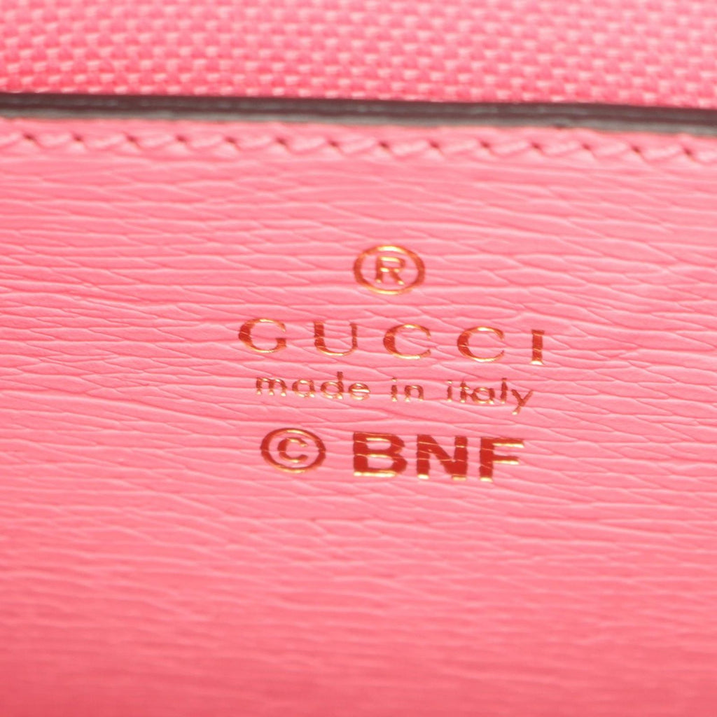 Gucci Handbag Bananya Mini Tote 2-Way Pink Multi Leather Collaboration Shoulder — view 4