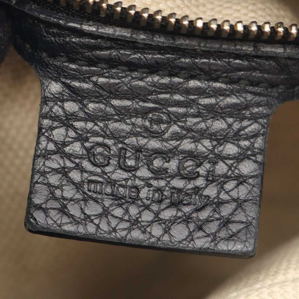 Gucci Shoulder Bag Soho Black Leather — view 4