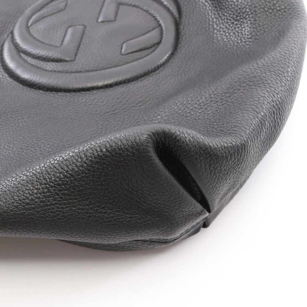 Gucci Shoulder Bag Soho Black Leather — view 8