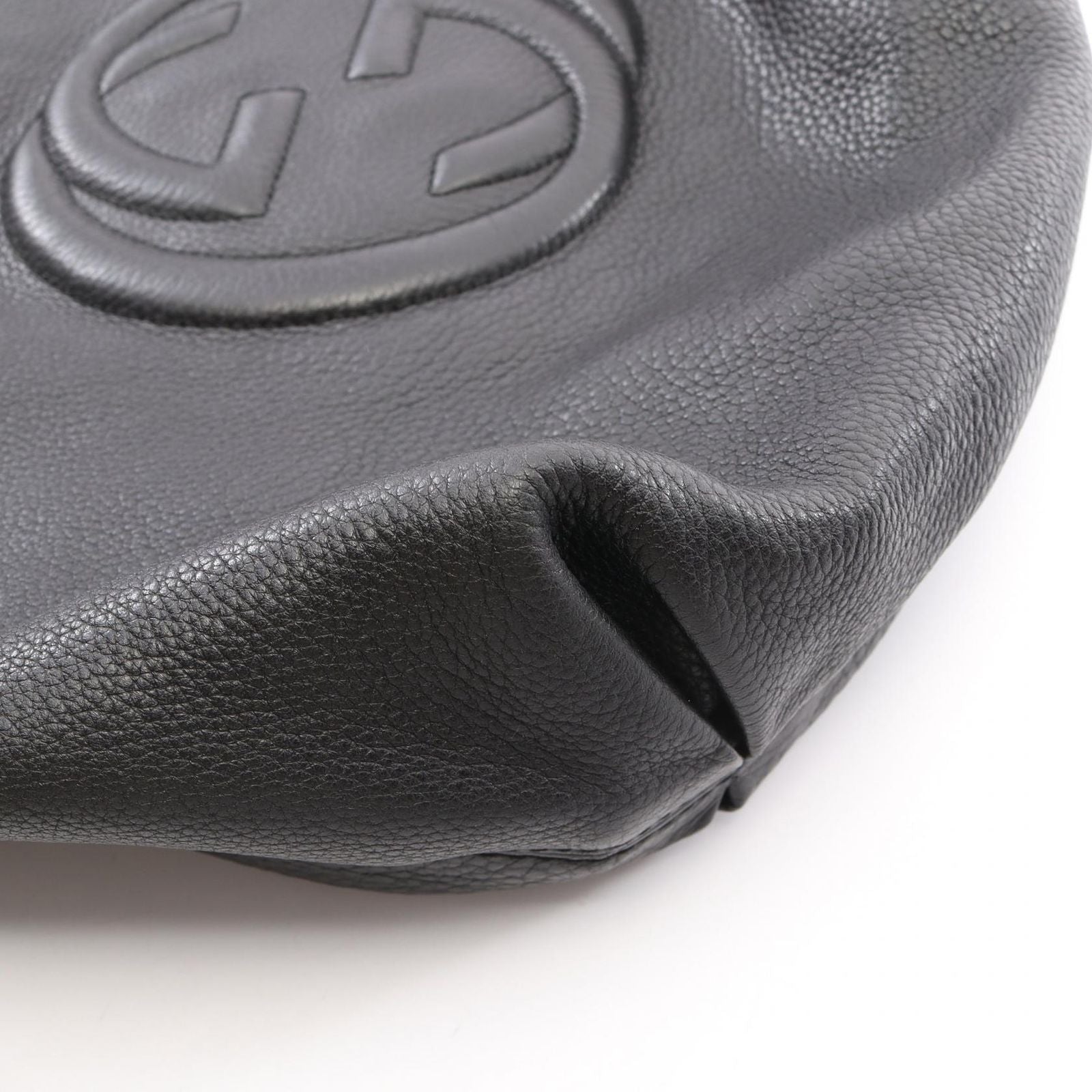 Gucci Shoulder Bag Soho Black Leather — view 8