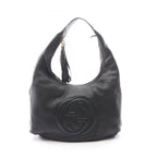 Gucci Shoulder Bag Soho Black Leather