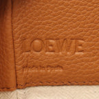 Loewe Hammock Drawstring Bag Mini 2-Way Brown Leather Bag — view 4