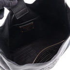 Prada Shoulder Bag Vitello Daino Black Leather Oneshoulder — view 3