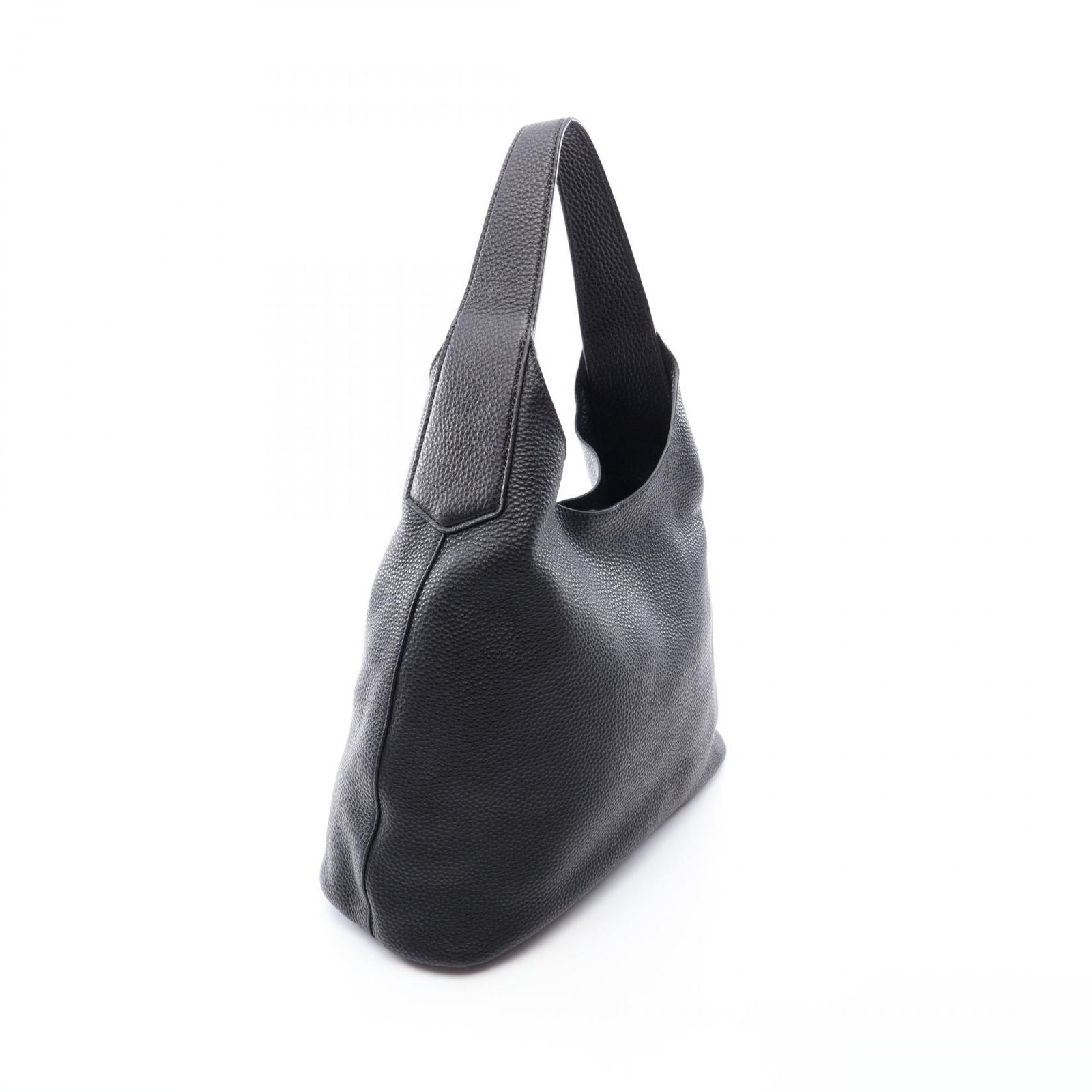 Prada Shoulder Bag Vitello Daino Black Leather Oneshoulder — view 2