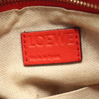Loewe Handbag Puzzle Bag Small 2-Way Red Leather — view 4