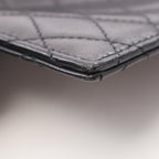 Saint Laurent Paris Clutch Gabby Black Leather Flap Chain — view 6
