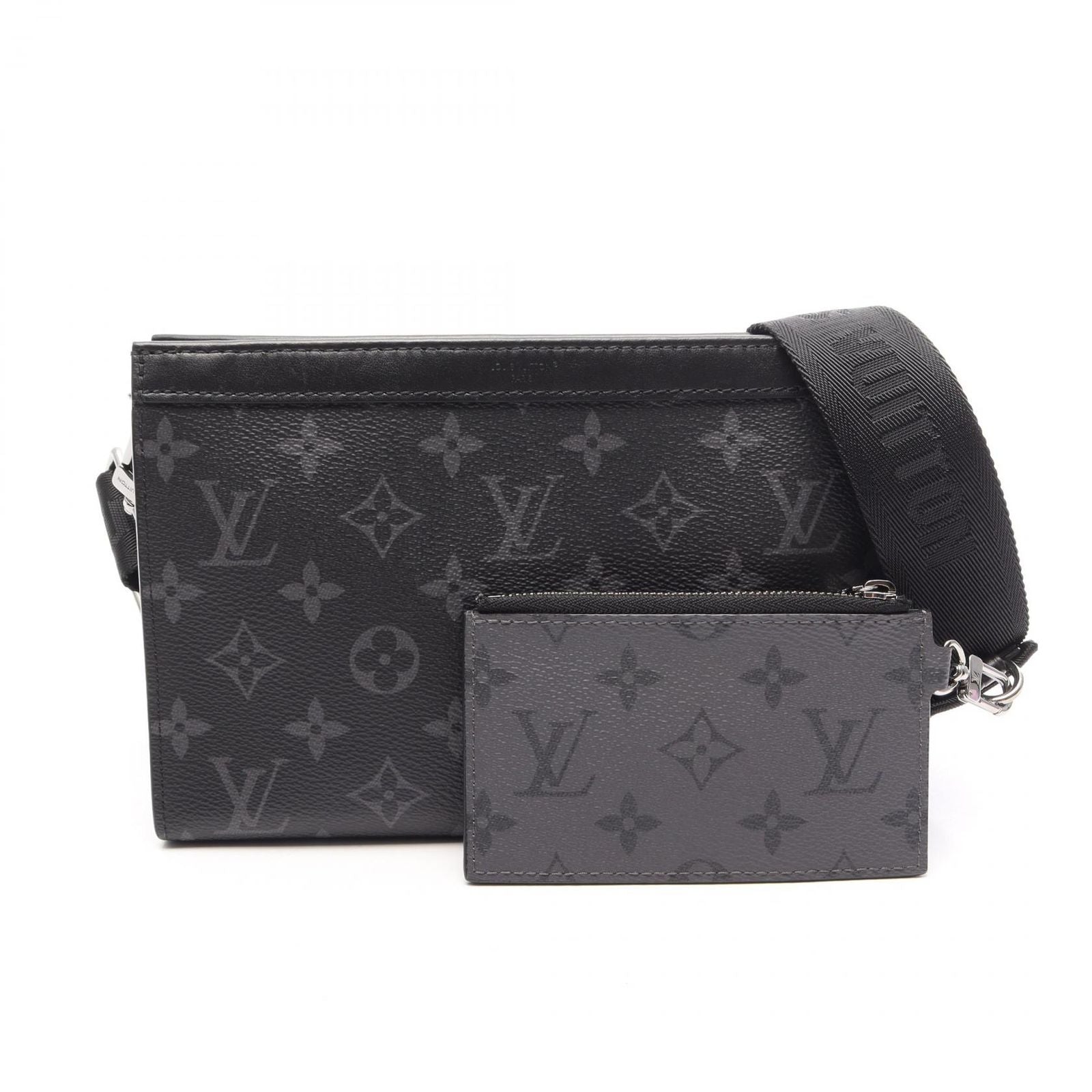 Louis Vuitton Shoulder Bag Gaston Wearable Wallet Canvas