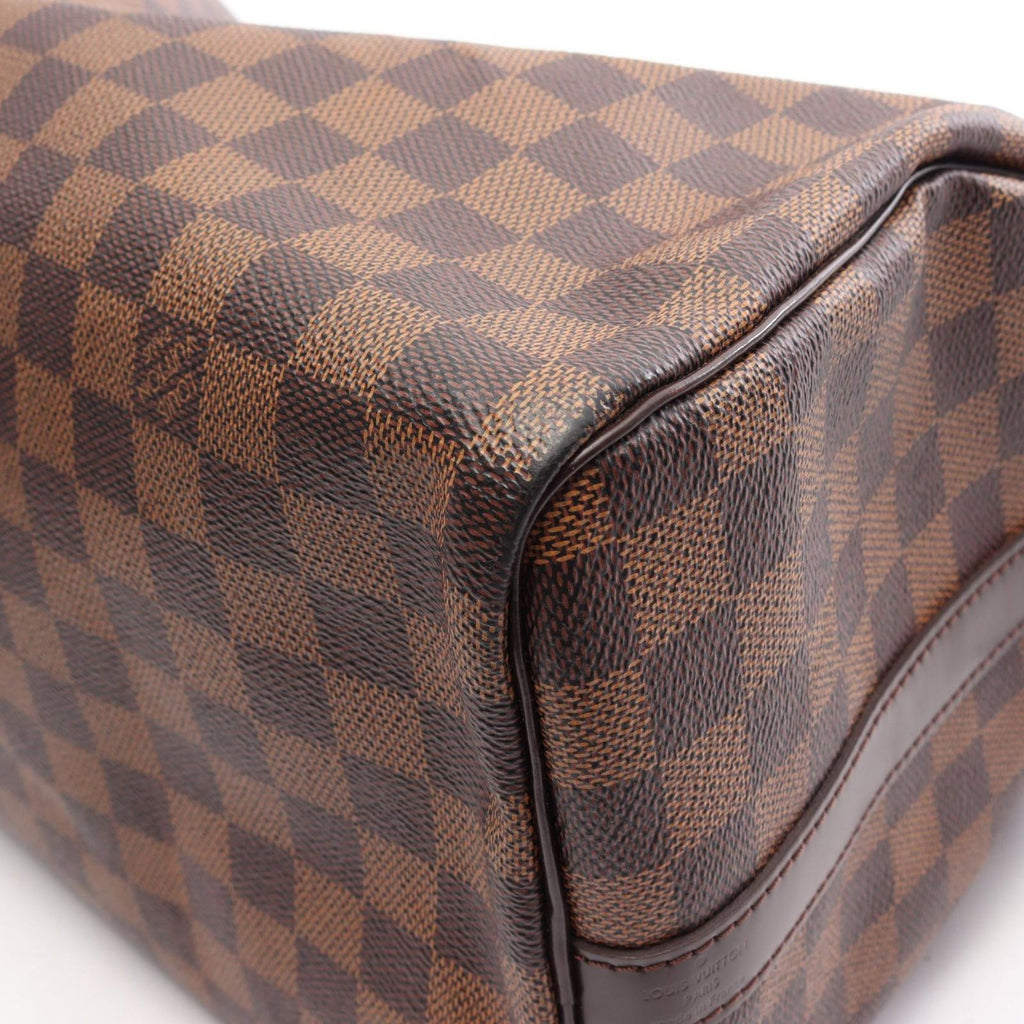 Louis Vuitton Handbag Speedy Bandouliere 30 Damier Ebene 2-Way Canvas Leather — view 7