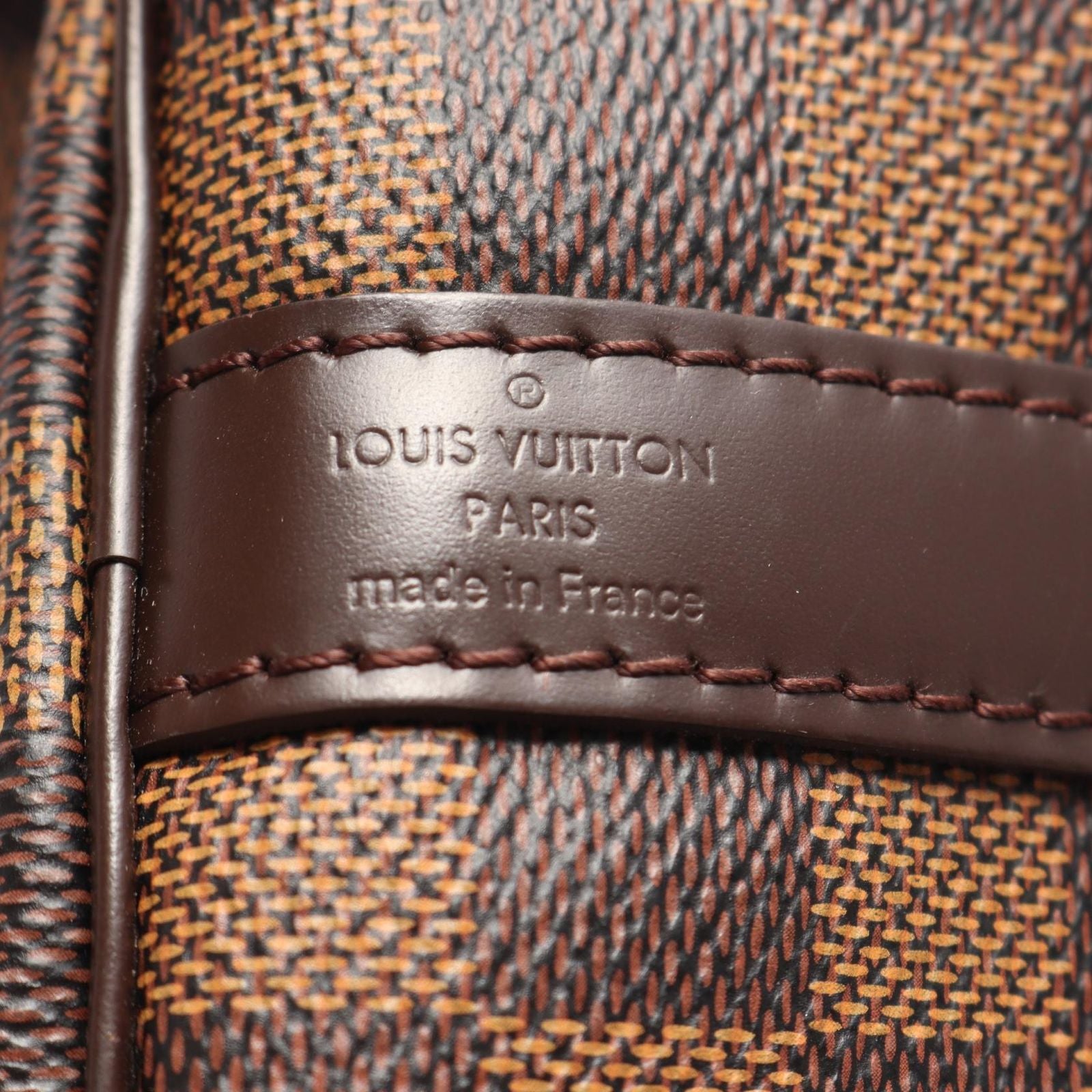 Louis Vuitton Handbag Speedy Bandouliere 30 Damier Ebene 2-Way Canvas Leather — view 4