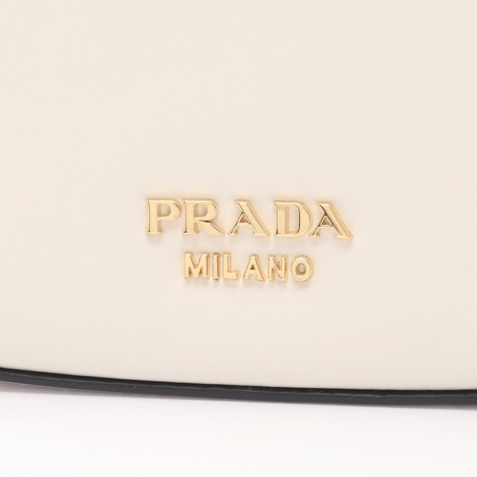 Prada Shoulder Bag City Calfskin White Leather — view 5