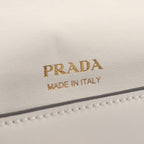 Prada Shoulder Bag City Calfskin White Leather — view 4